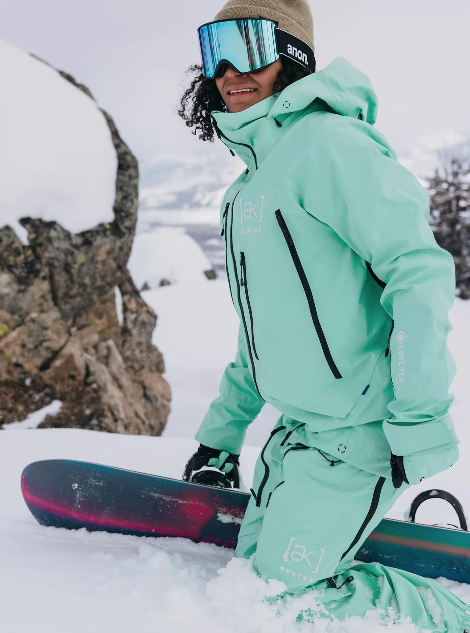 Damen Burton Snowboardjacken | Shells^ [ak] Acamar GORE-TEX PRO 3L Jacke Für Damen