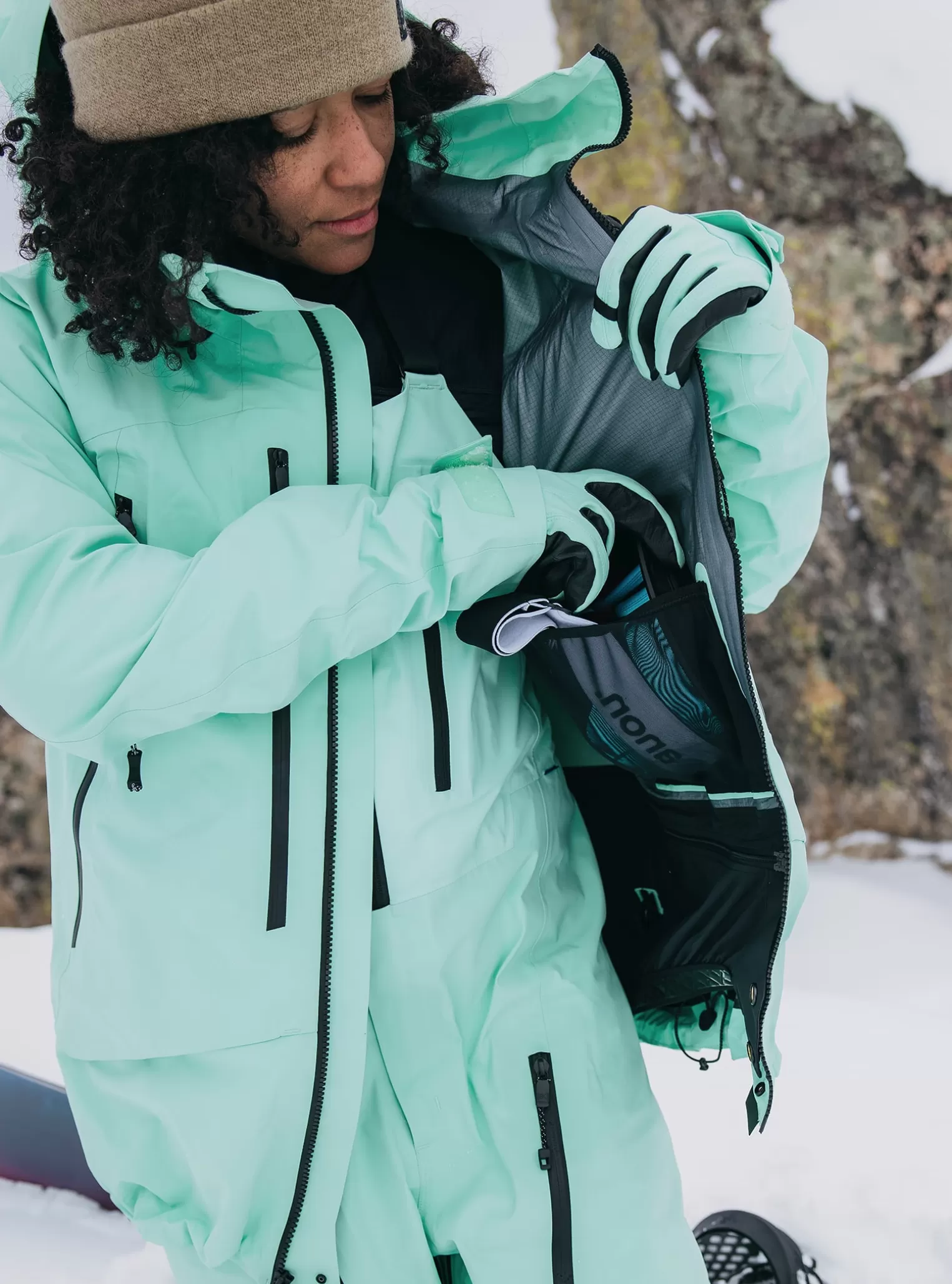 Damen Burton Snowboardjacken | Shells^ [ak] Acamar GORE-TEX PRO 3L Jacke Für Damen