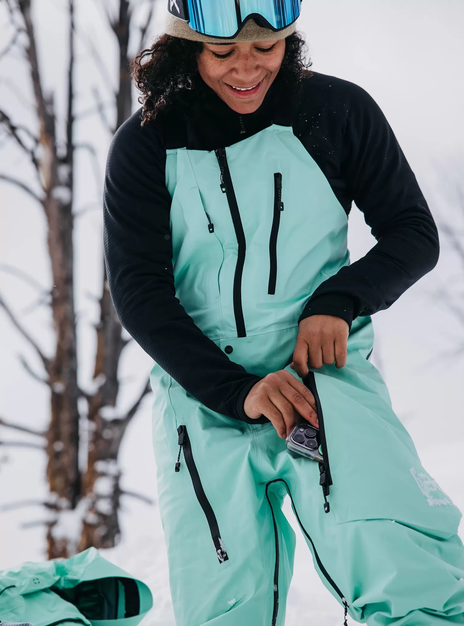 Damen Burton Snowboardhosen Und Latzhosen^ [ak] Acamar GORE-TEX PRO 3L Latzhose Für Damen