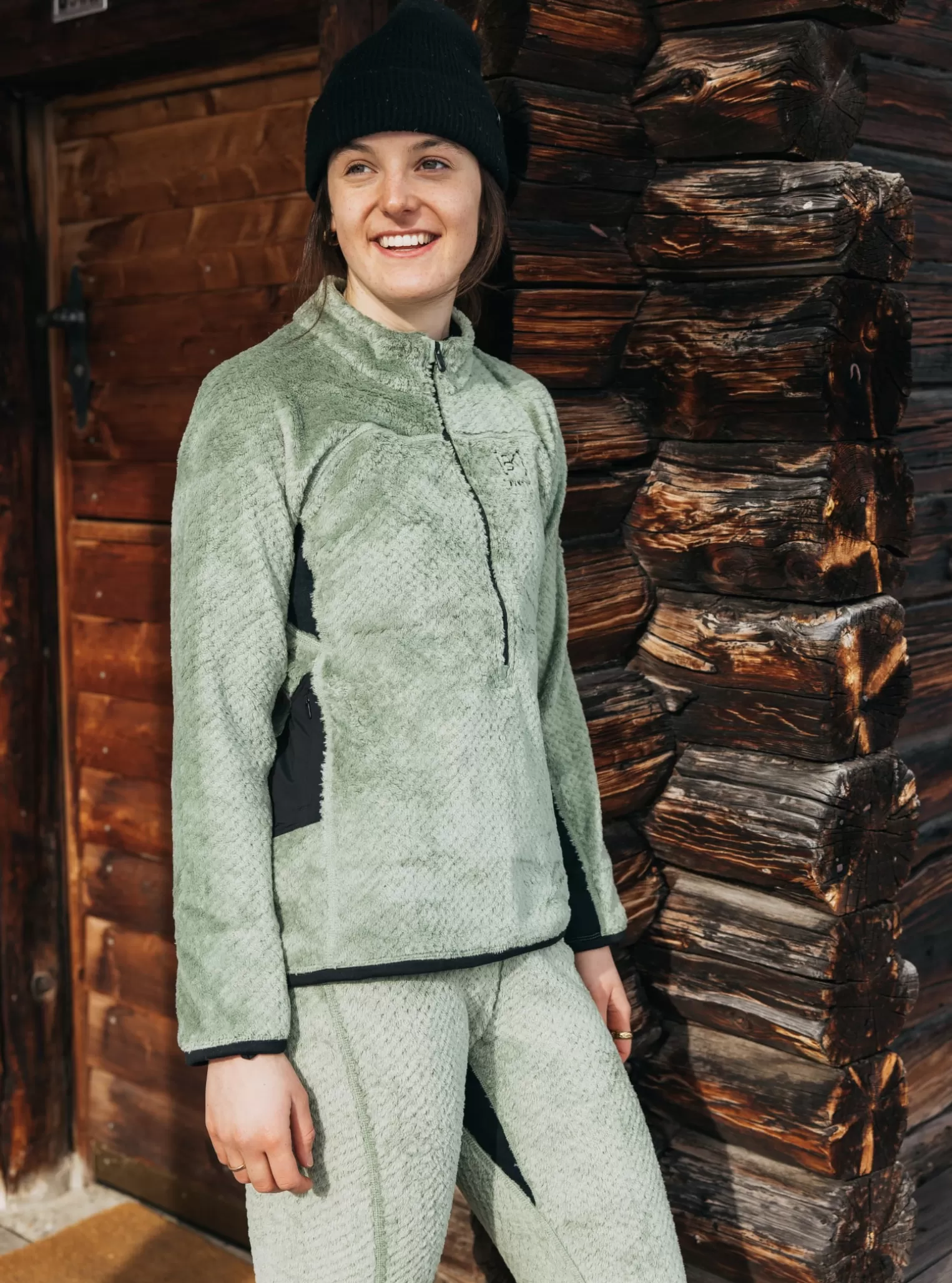 Damen Burton Fleece^ [ak] Baker High Loft™ Fleece Mit Kurzem Reißverschluss Für Damen