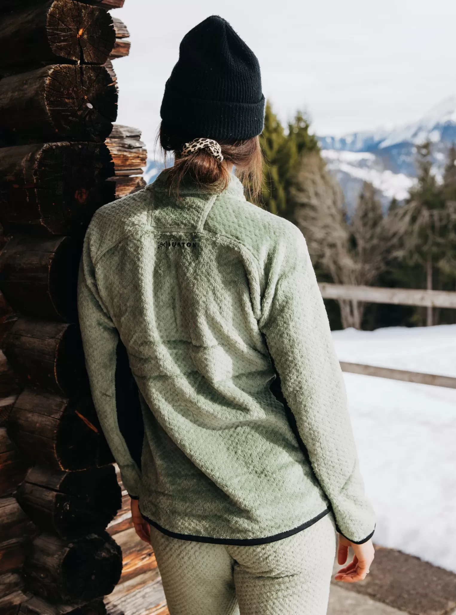 Damen Burton Fleece^ [ak] Baker High Loft™ Fleece Mit Kurzem Reißverschluss Für Damen