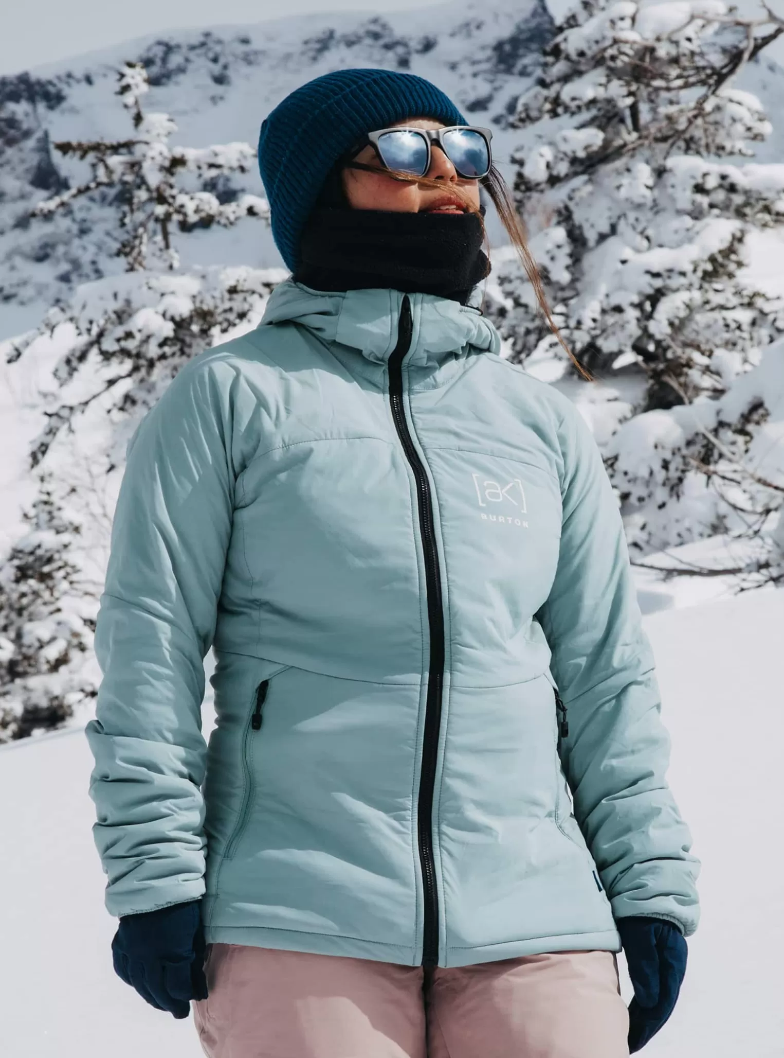 Damen Burton Insulated- Und Daunenjacken^ [ak] Helium Stretch-Isojacke Mit Kapuze Für Damen