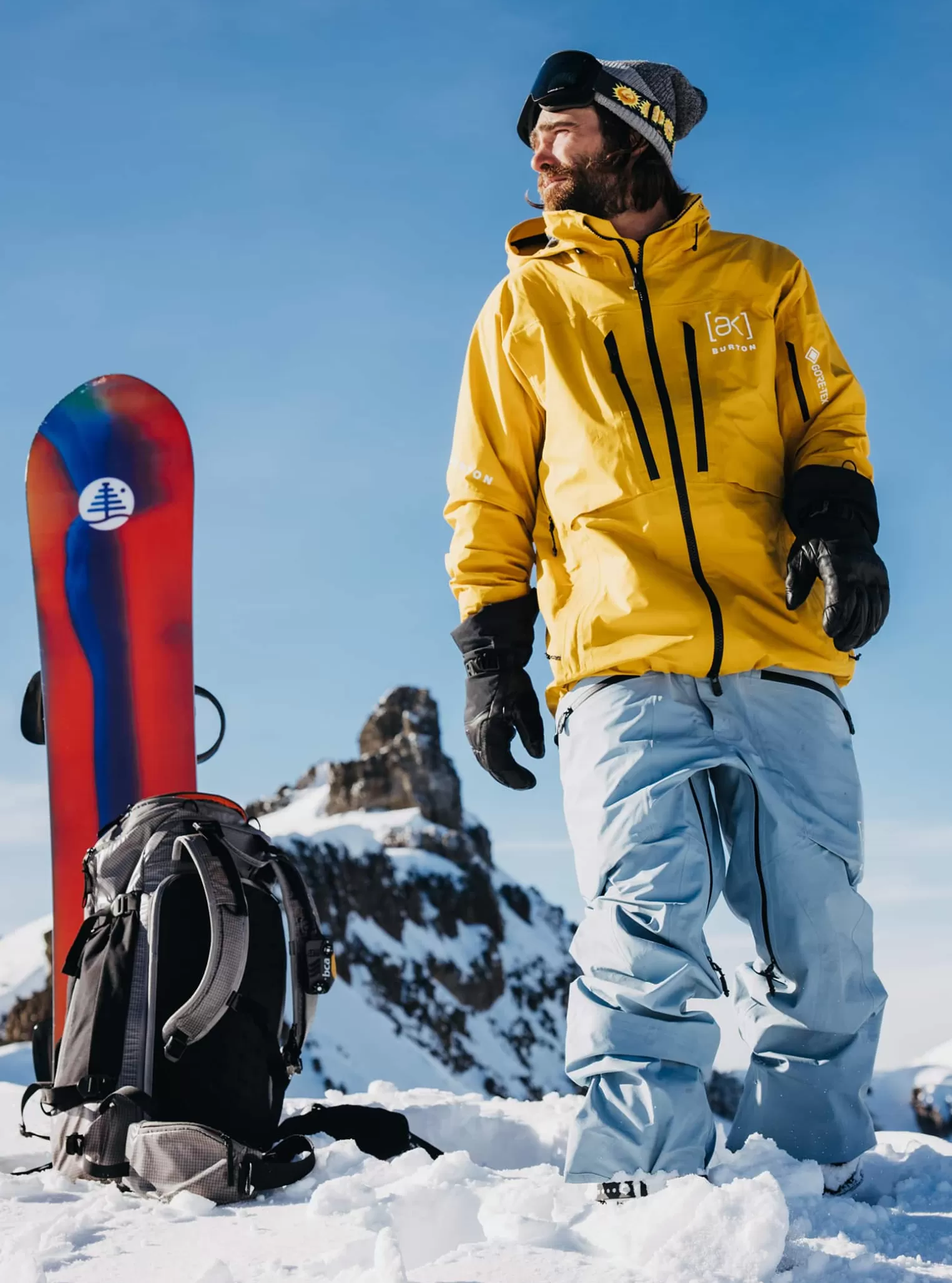 Herren Burton Snowboardjacken | Shells^ [ak] Hover GORE‑TEX 3L Stretch Jacke Für Herren
