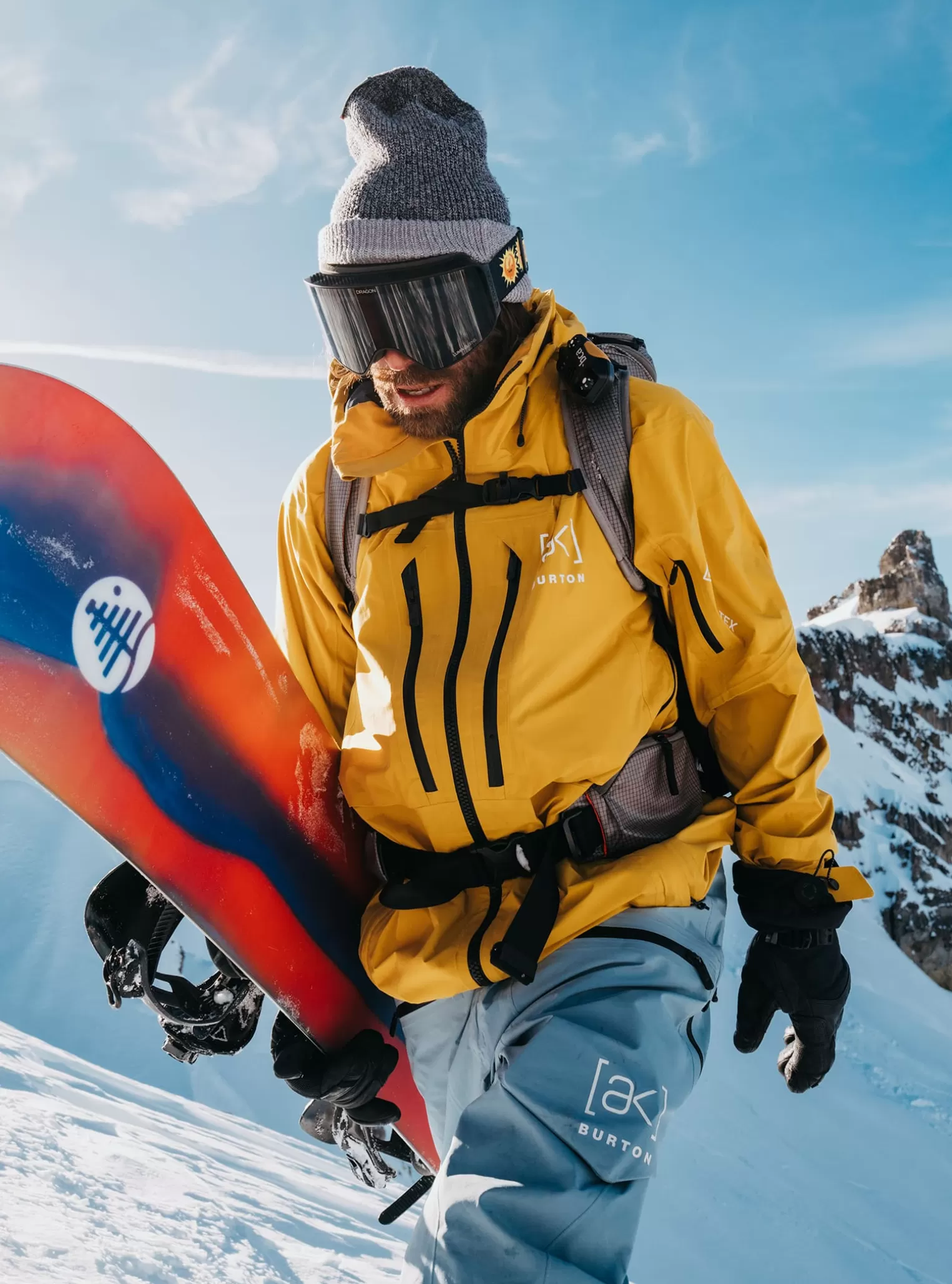 Herren Burton Snowboardjacken | Shells^ [ak] Hover GORE‑TEX 3L Stretch Jacke Für Herren