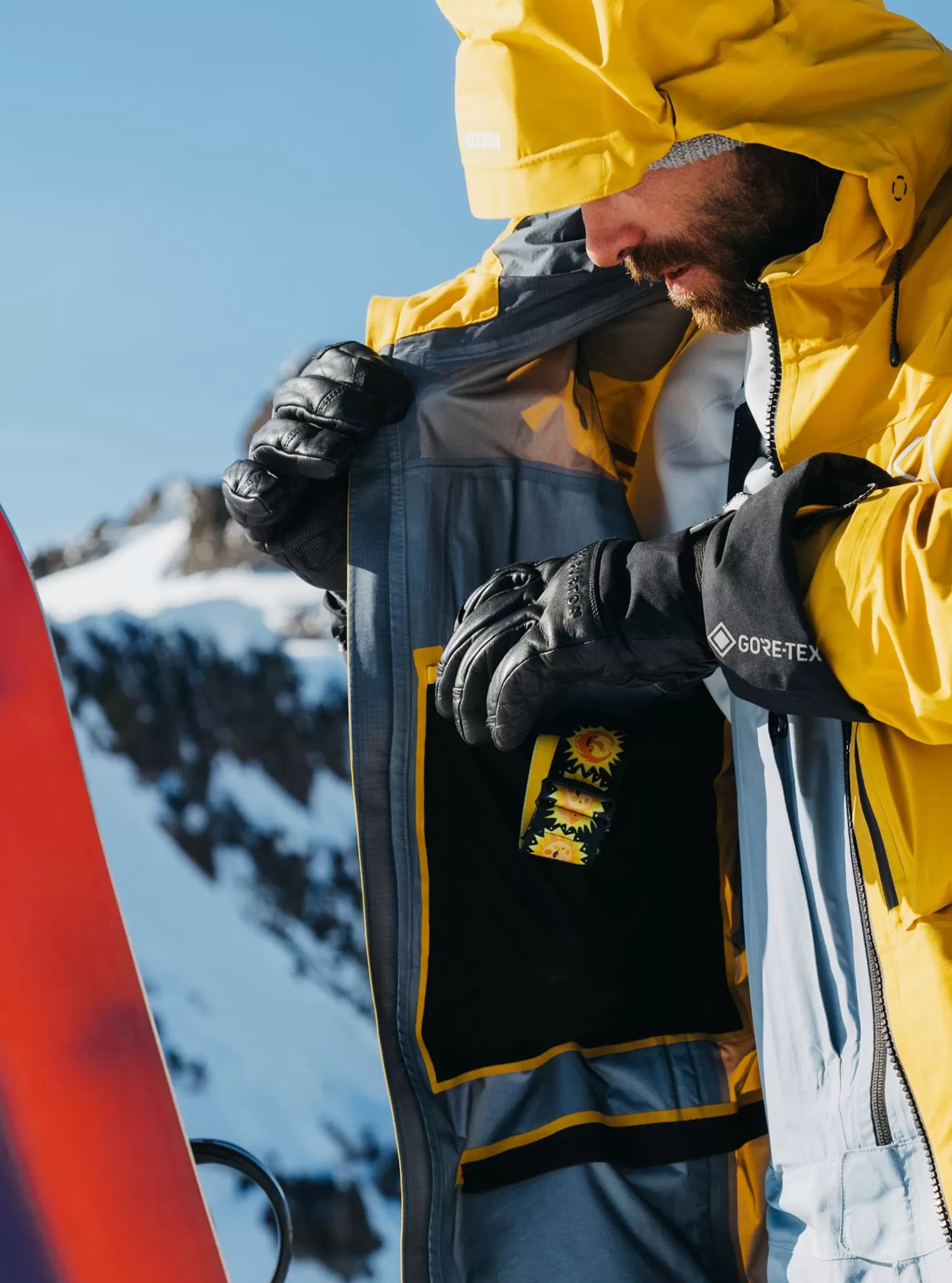 Herren Burton Snowboardjacken | Shells^ [ak] Hover GORE‑TEX 3L Stretch Jacke Für Herren