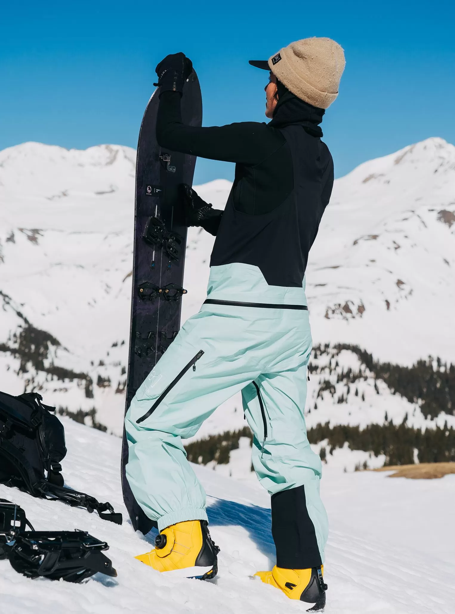 Damen Burton Snowboardhosen Und Latzhosen^ [ak] Kalausi GORE-TEX C-KNIT 3L Latzhose Für Damen