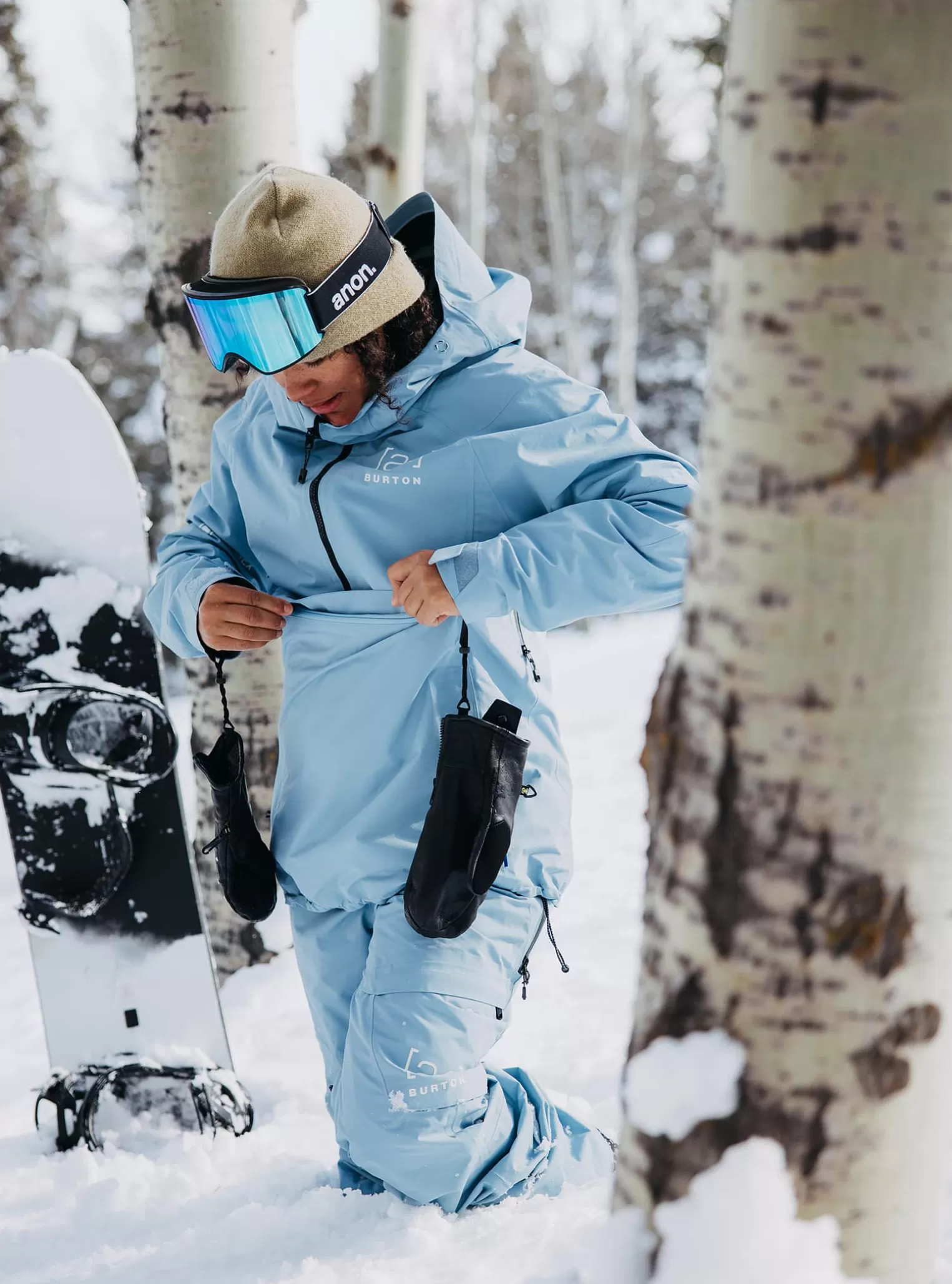Damen Burton Snowboardjacken | Shells^ [ak] Kimmy GORE-TEX 2L Anorak Für Damen