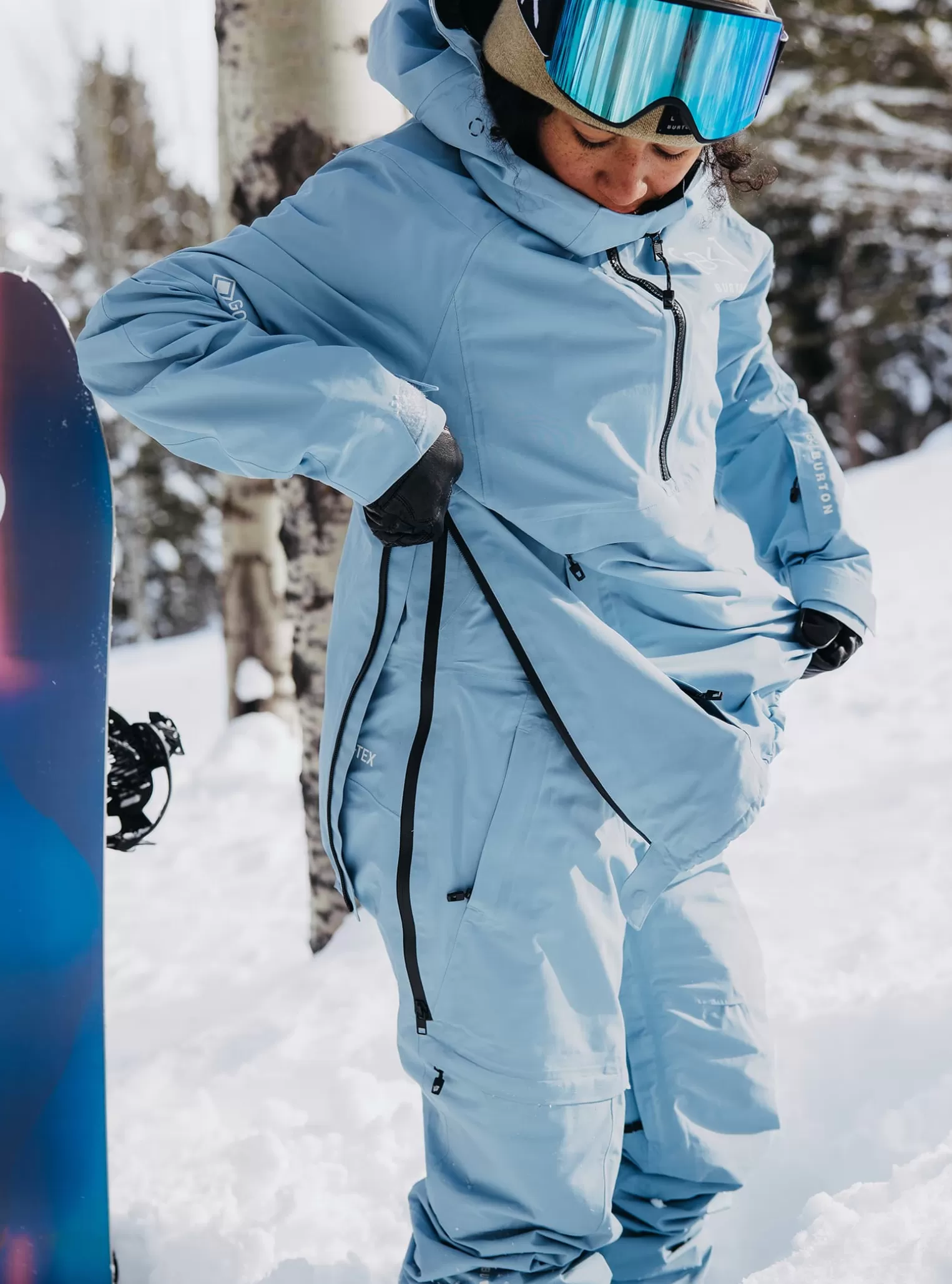 Damen Burton Snowboardjacken | Shells^ [ak] Kimmy GORE-TEX 2L Anorak Für Damen