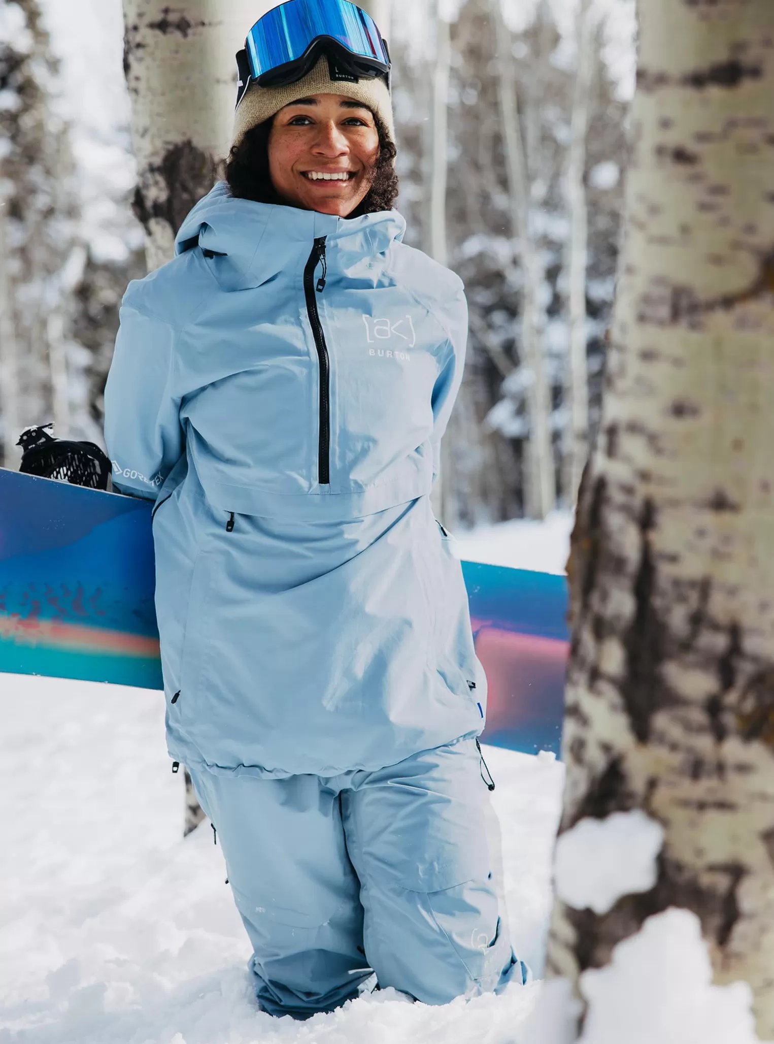 Damen Burton Snowboardjacken | Shells^ [ak] Kimmy GORE-TEX 2L Anorak Für Damen