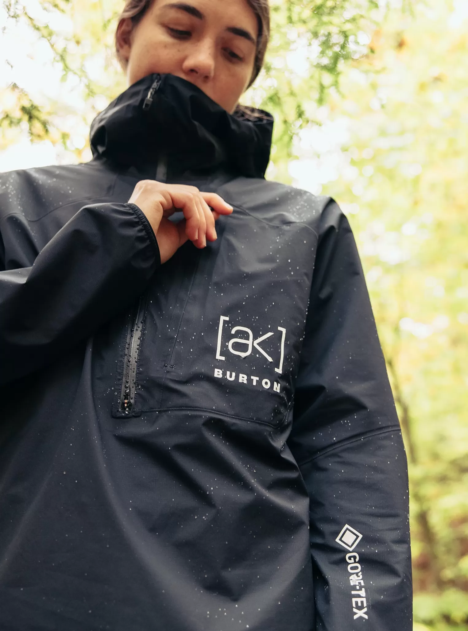 Damen Burton Shells | Regenjacken^ [ak] Minimalist GORE-TEX Anorak-Regenjacke Für Damen