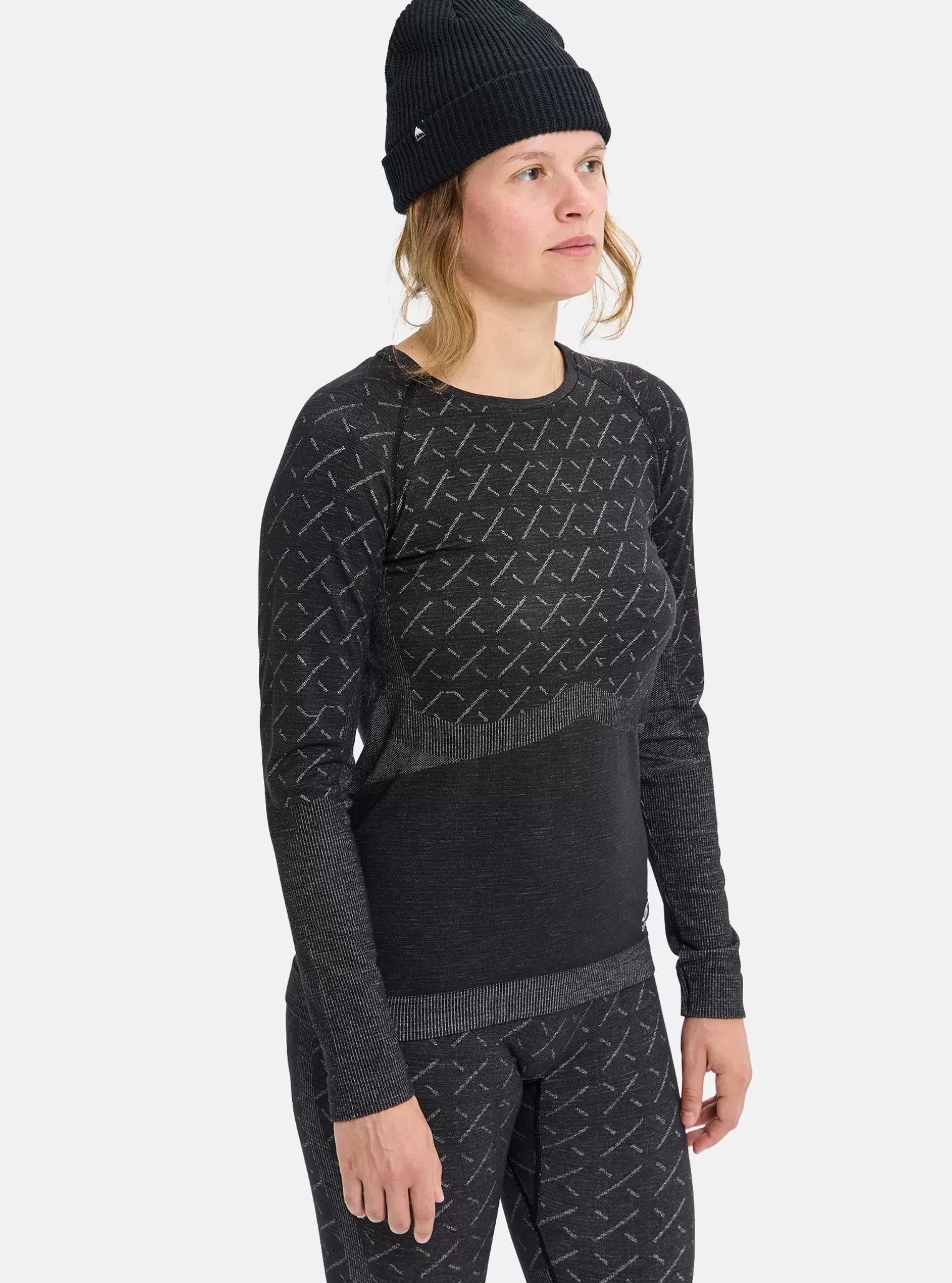 Damen Burton Funktionswäsche Und Unterkleidung^ [ak] Slokar Merino-Funktionswäschebase Mit Rundhalsausschnitt Für Damen