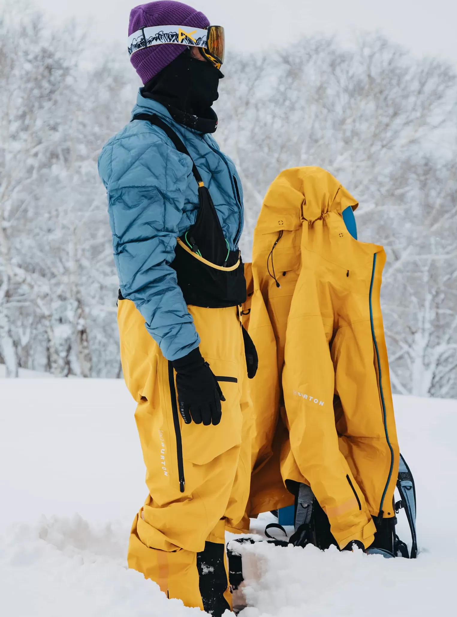 Herren Burton Snowboardhosen Und Latzhosen^ [ak] Tusk GORE-TEX PRO 3L Hi-Top Latzhose Für Herren
