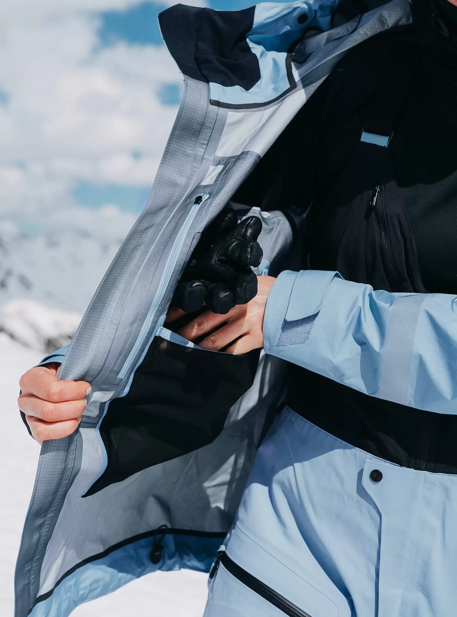 Damen Burton Snowboardjacken^ [ak] Tusk GORE-TEX PRO 3L Jacke Für Damen
