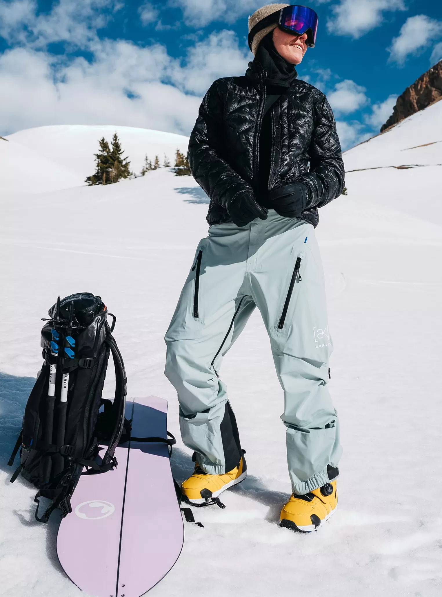 Damen Burton Snowboardhosen Und Latzhosen^ [ak] Tuvak GORE-TEX C-KNIT 3L Hose Für Damen