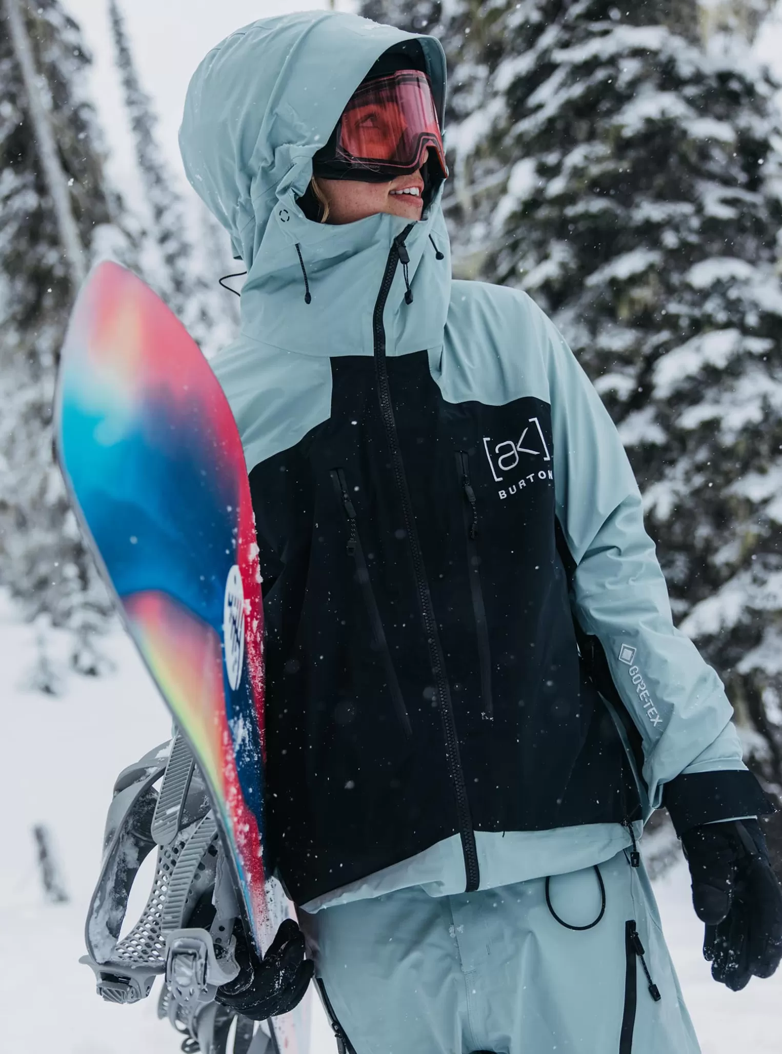 Damen Burton Snowboardjacken | Shells^ [ak] Tuvak GORE-TEX C-KNIT 3L Jacke Für Damen