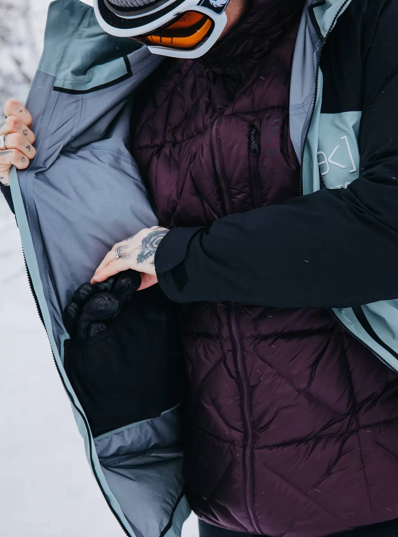 Herren Burton Snowboardjacken | Shells^ [ak] Tuvak GORE-TEX C-KNIT 3L Jacke Für Herren