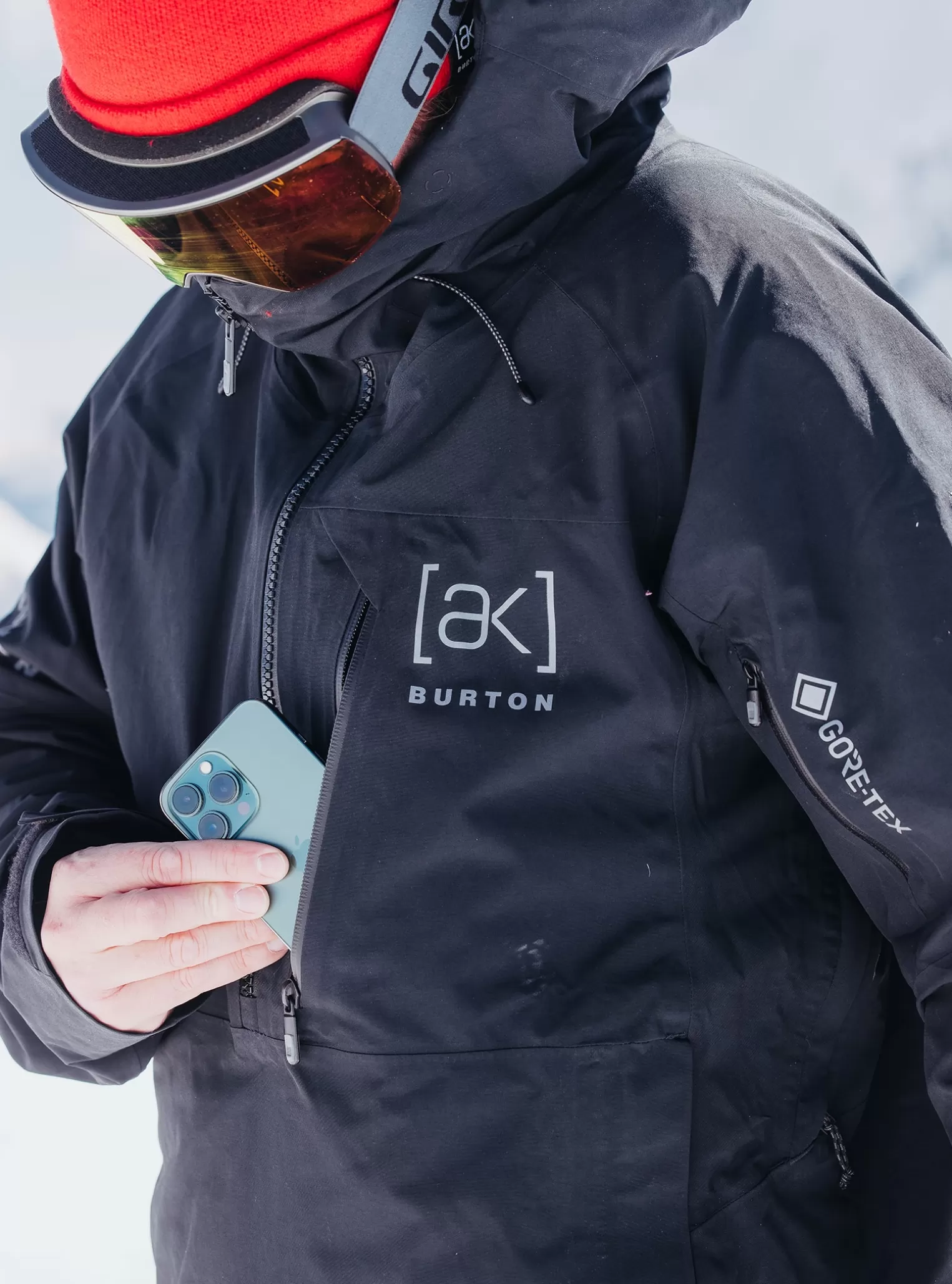 Herren Burton Snowboardjacken | Shells^ [ak] Velocity GORE‑TEX 2L Anorak Jacke Für Herren