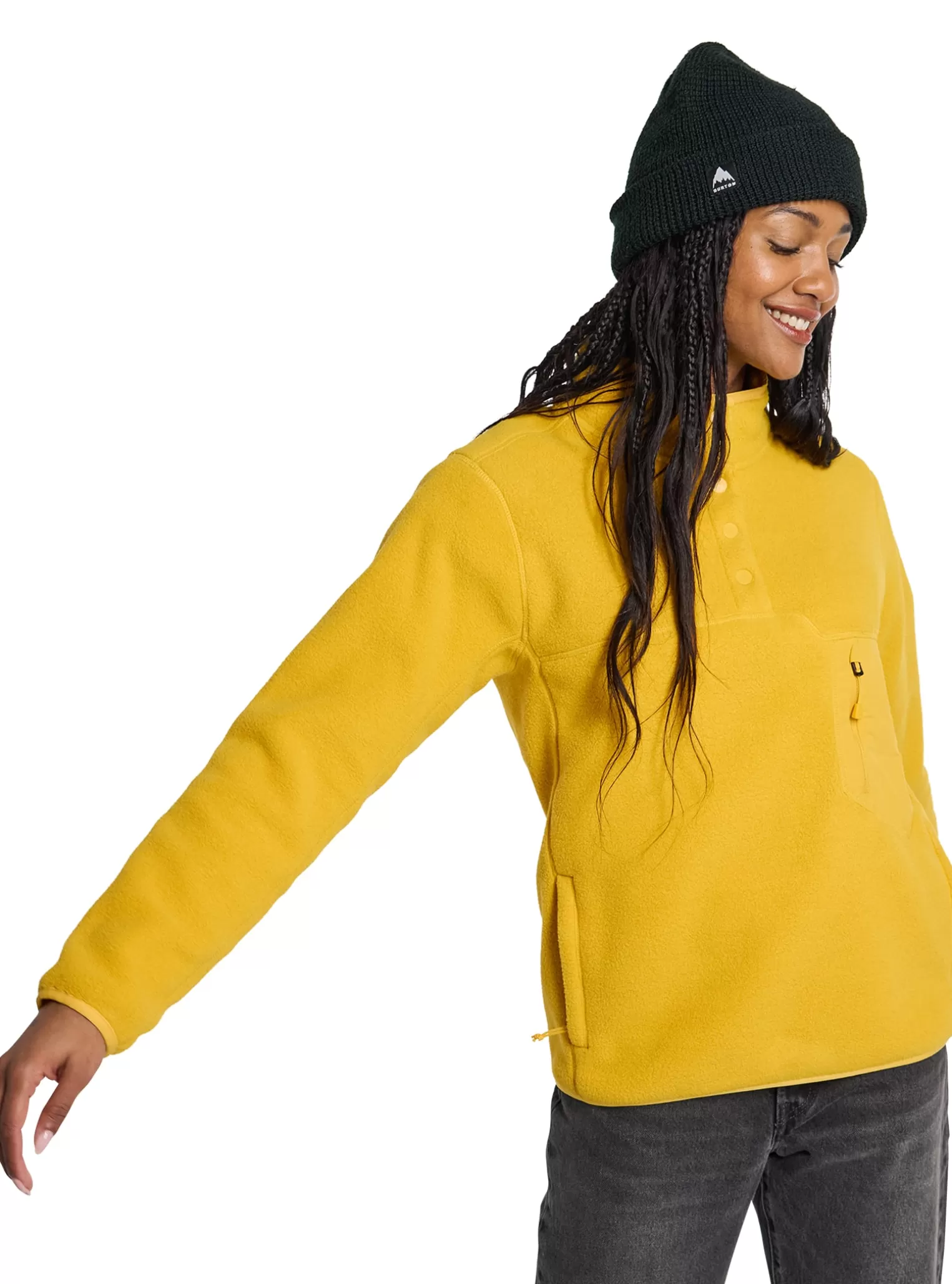 Damen Burton Fleece^ Cinder Fleecepullover Für Damen