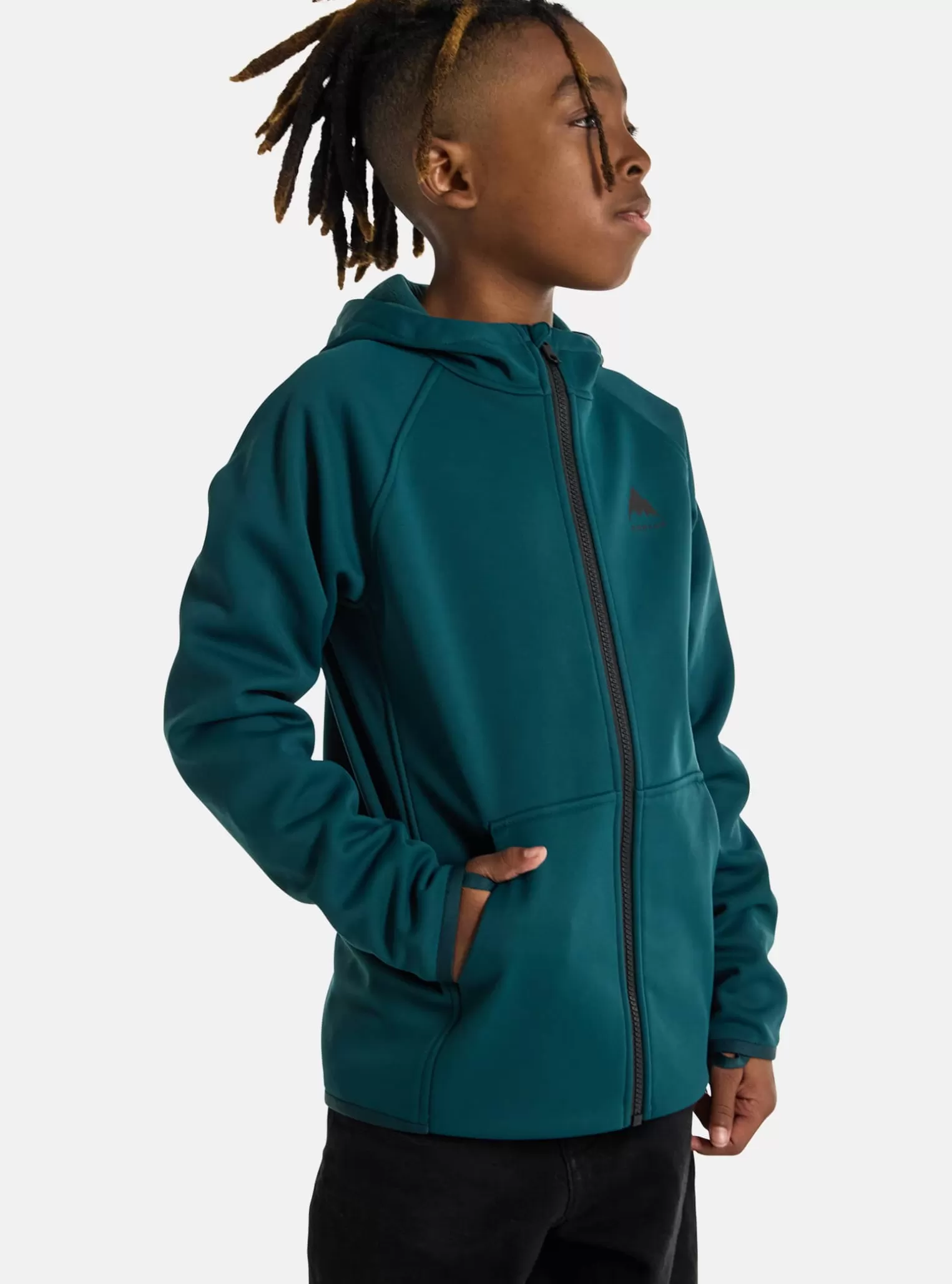 Kinder Burton Fleece^ Crown Wetterfeste Fleecejacke Mit Durchgehendem Reißverschluss Für Kinder