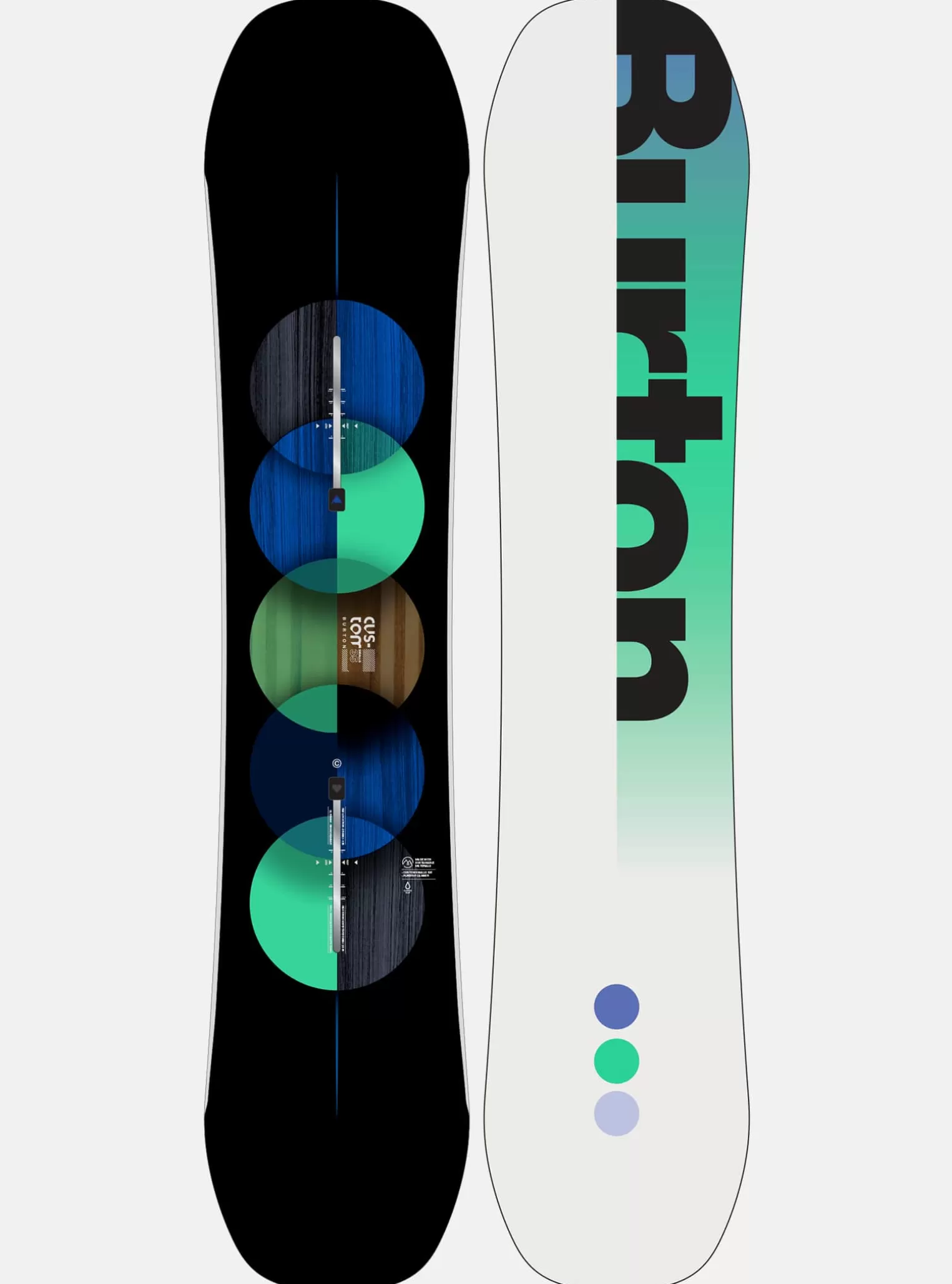 Kinder Burton Snowboards^ Custom Smalls Camber Snowboard Für Kinder