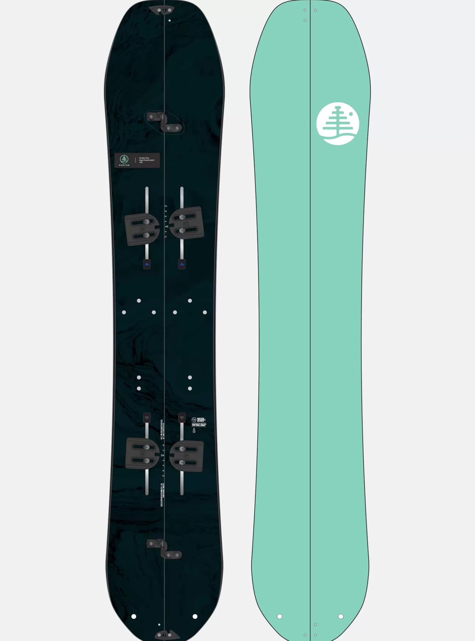 Damen Burton Snowboards^ Family Tree High Fidelity Camber Splitboard