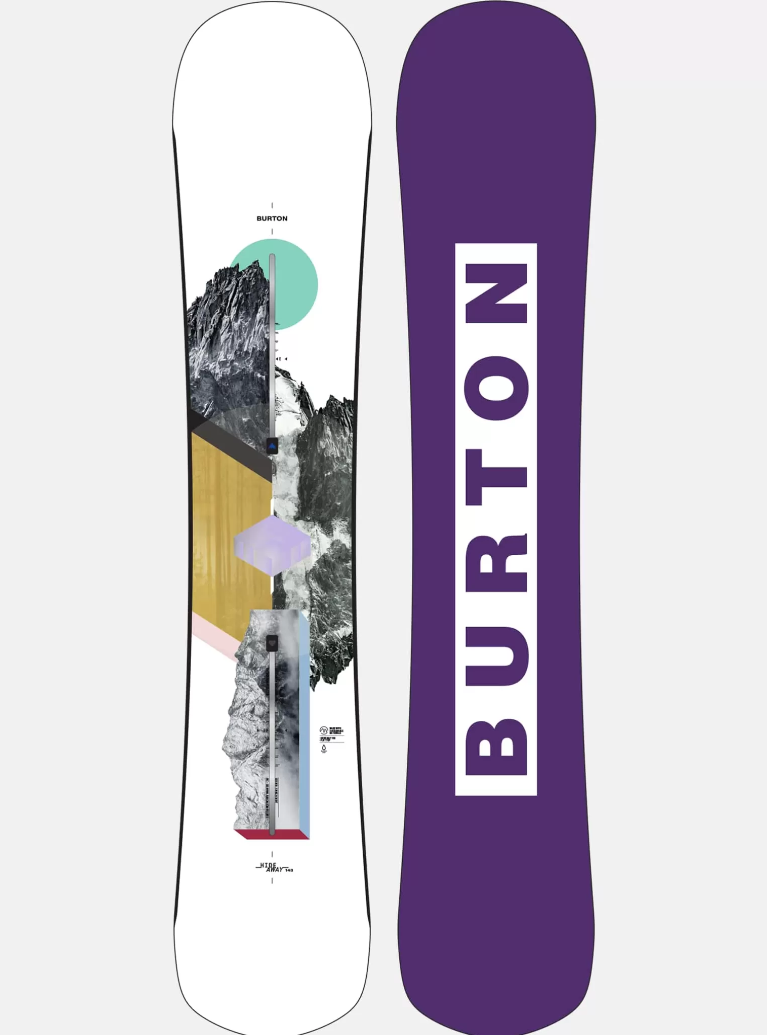 Damen Burton Snowboards^ Hideaway Flat Top Snowboard Für Damen