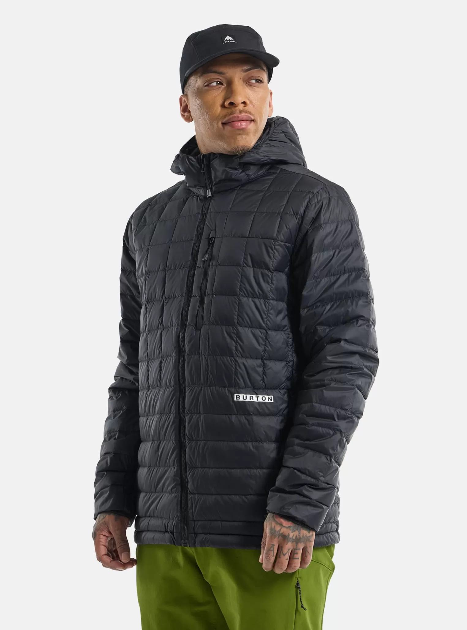 Herren Burton Insulated- Und Daunenjacken | Midlayer^ Mid-Heat Daunenjacke Mit Kapuze Für Herren