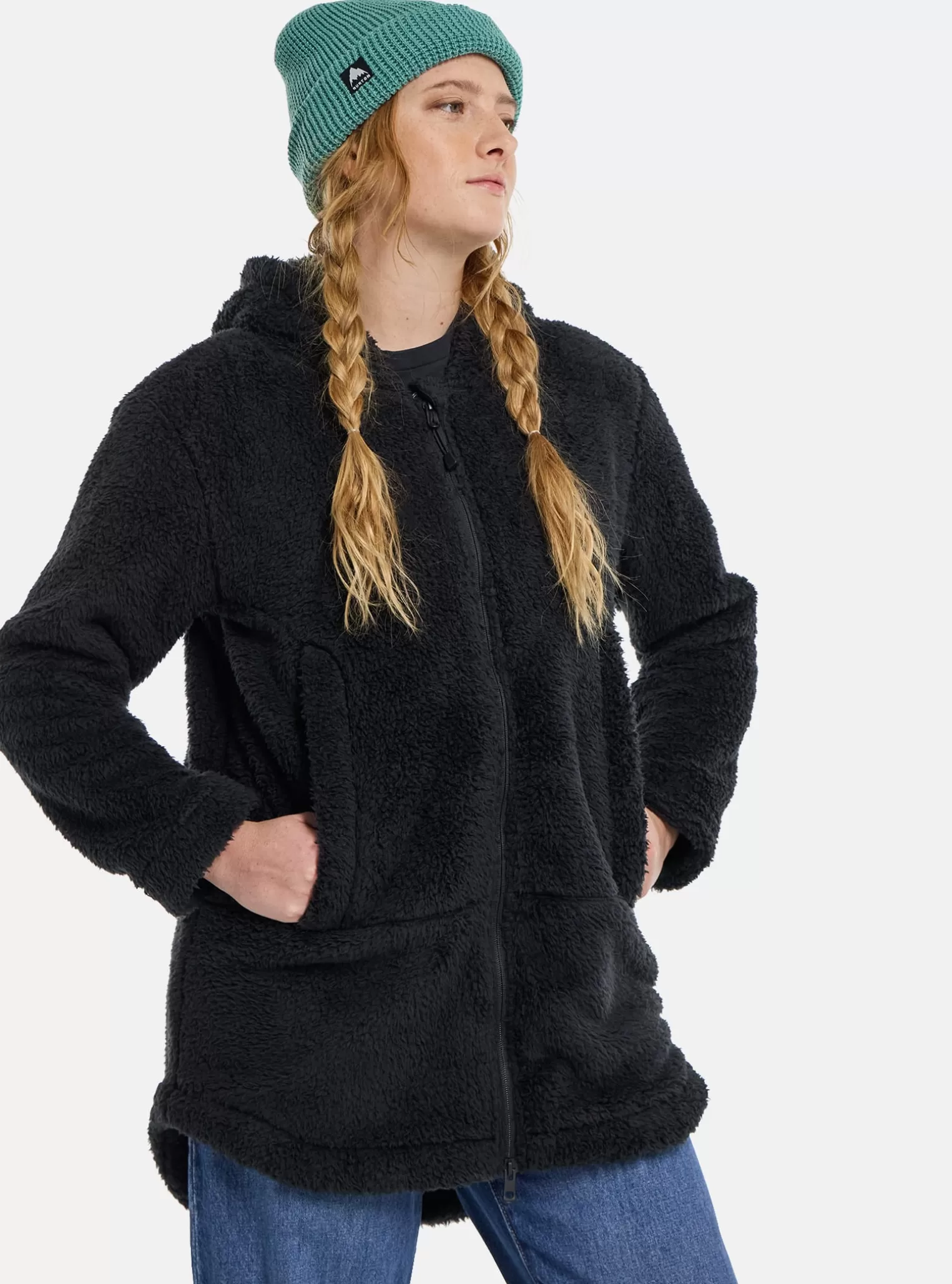 Damen Burton Fleece^ Minxy Hi-Loft Fleeceoberteil Mit Durchgehendem Reißverschluss Für Damen