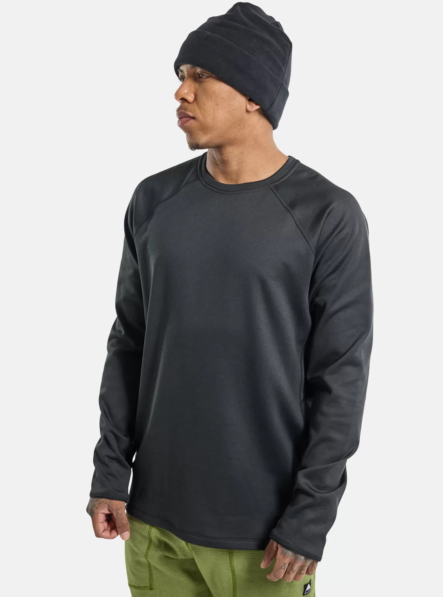 Herren Burton Fleece | Midlayer^ Stockrun Fleeceoberteil Mit Rundhalsausschnitt Für Herren