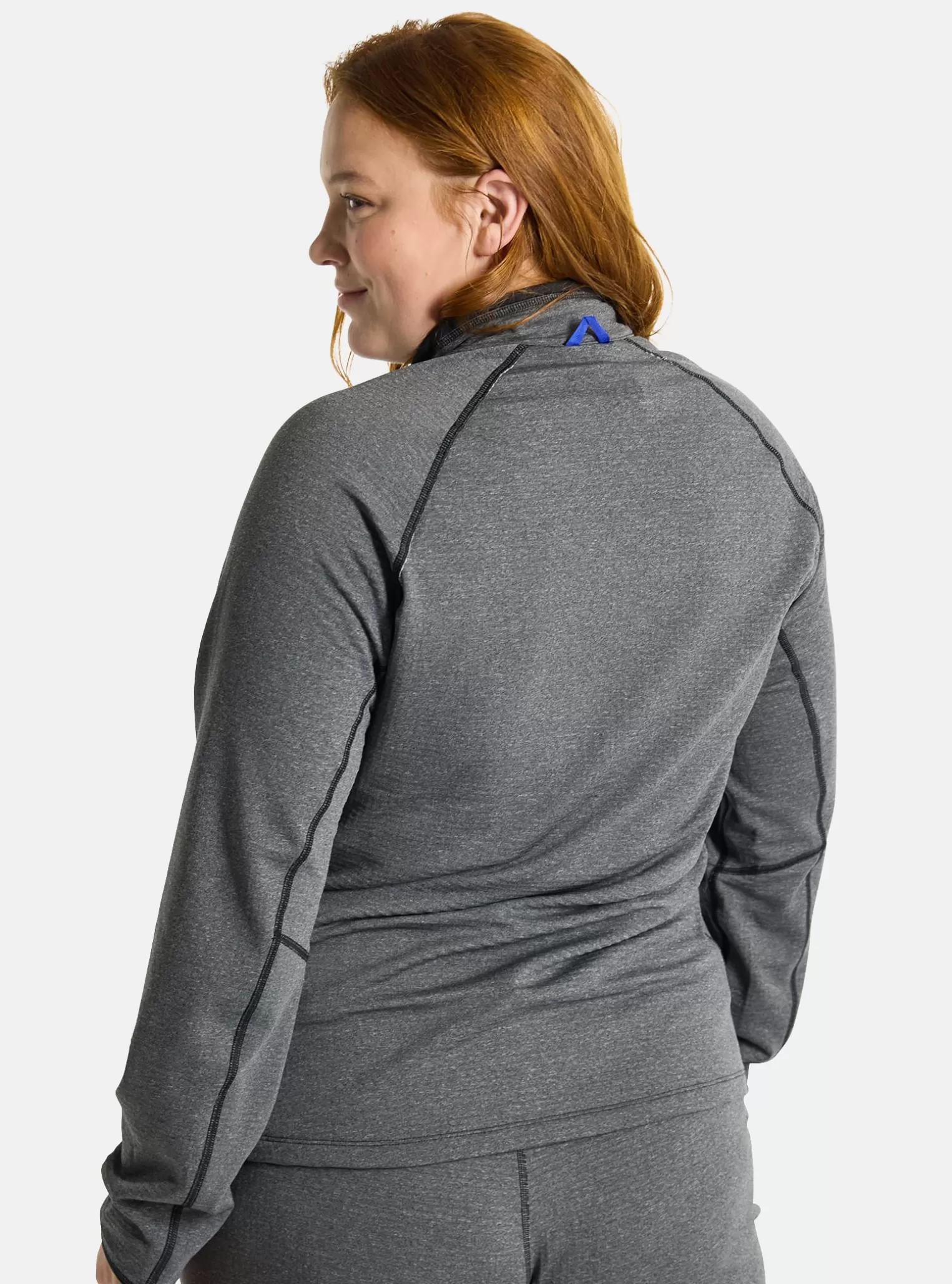 Damen Burton Fleece | Midlayer^ Stockrun Grid Fleece Mit Halbem Reißverschluss Für Damen