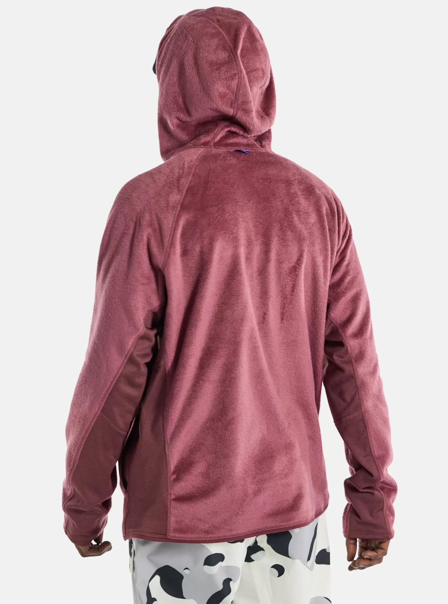 Herren Burton Fleece^ Stockrun Warmest Fleece Mit Kapuze Und Durchgehendem Reißverschluss Für Herren