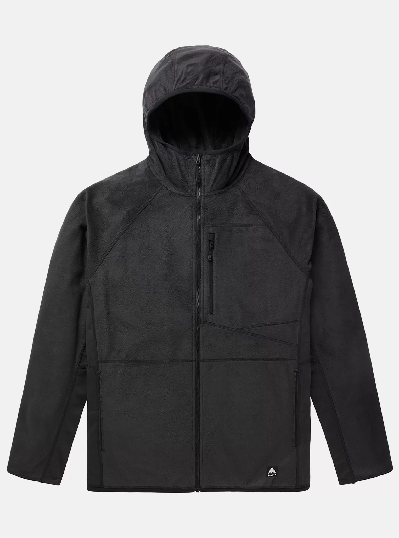 Herren Burton Fleece | Midlayer^ Stockrun Warmest Fleece Mit Kapuze Und Durchgehendem Reißverschluss Für Herren