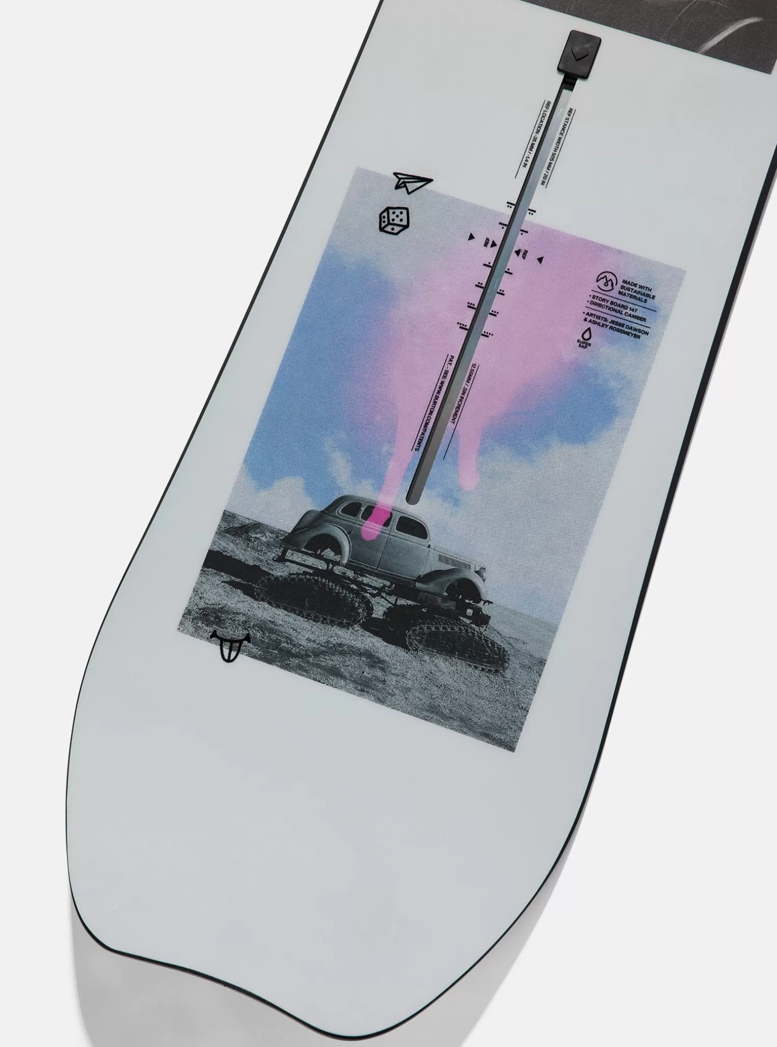 Damen Burton Snowboards^ Story Board Camber Snowboard Für Damen